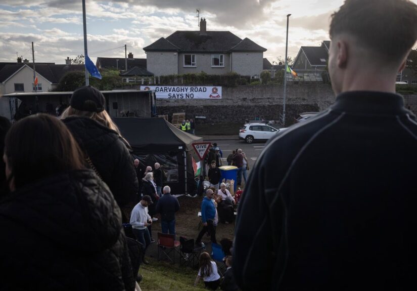La marcha orangista fracasa en su intento de desfilar en Portadown (Irlanda del Norte) en medio de la tensión política