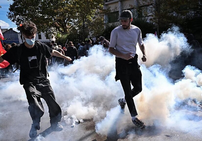 Las protestas estudiantiles ponen en aprietos al Gobierno francés