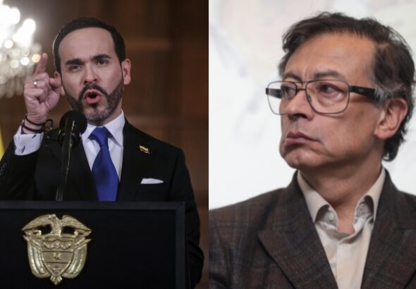 Petro reta a De la Espriella con la reelección como escenario