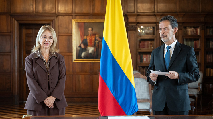 Tania Gilinski asume como embajadora de Colombia ante Israel